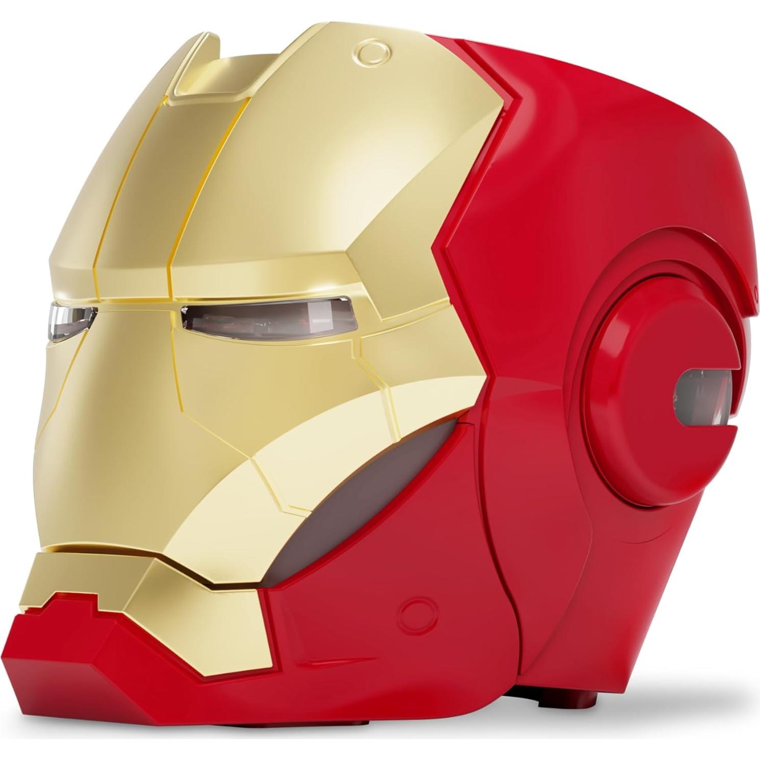 Echo Bundle: Echo Dot (5th Gen, 2022 release) | Charcoal and Limited Edition Marvel Iron Man Stand