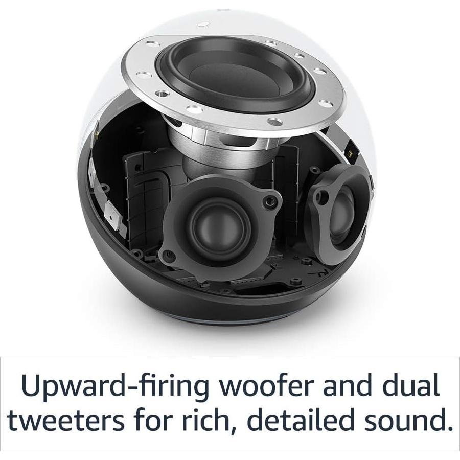 Echo (4th generation) International Version | With premium sound, smart home hub and Alexa | Charcoal