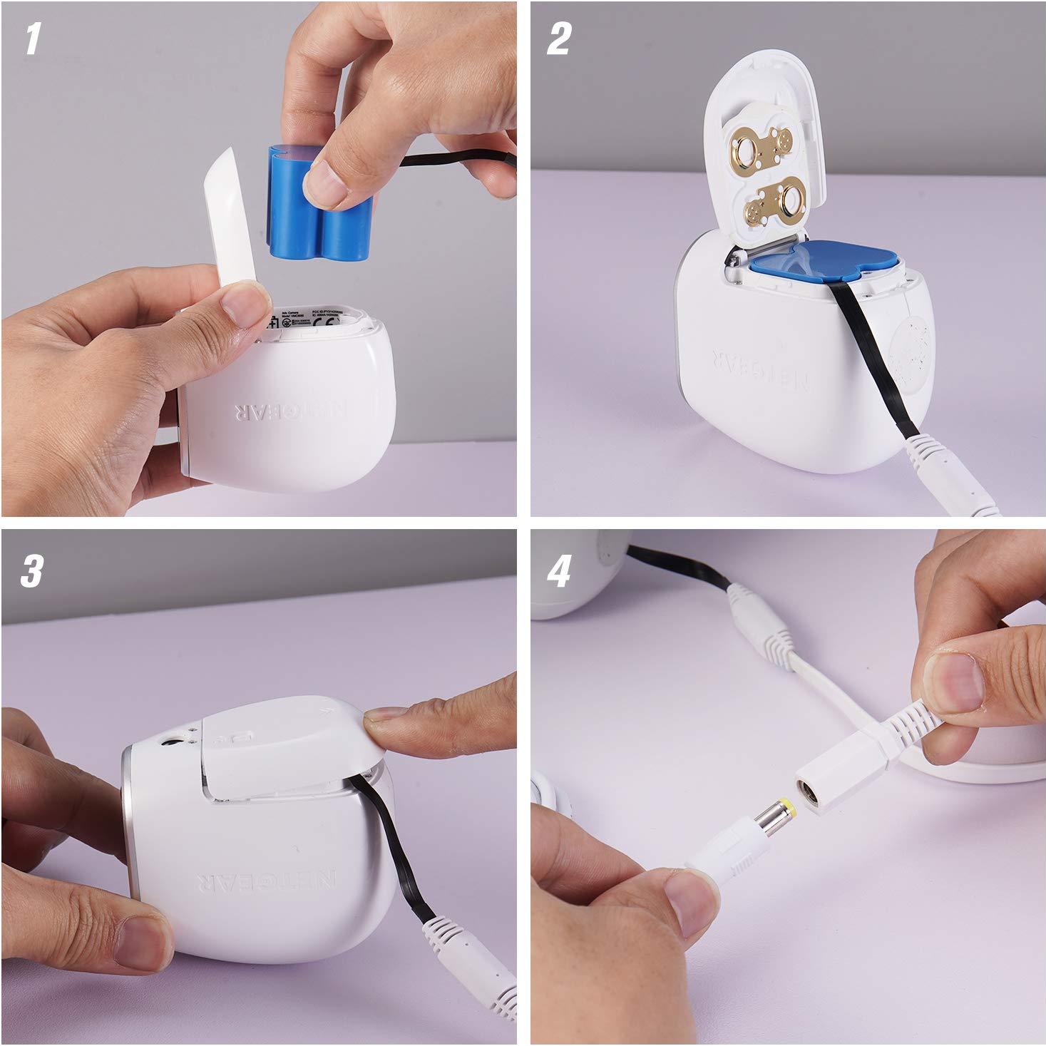 Adaptador de corriente Arlo Original con cable de 7.5 m - SKY Direct