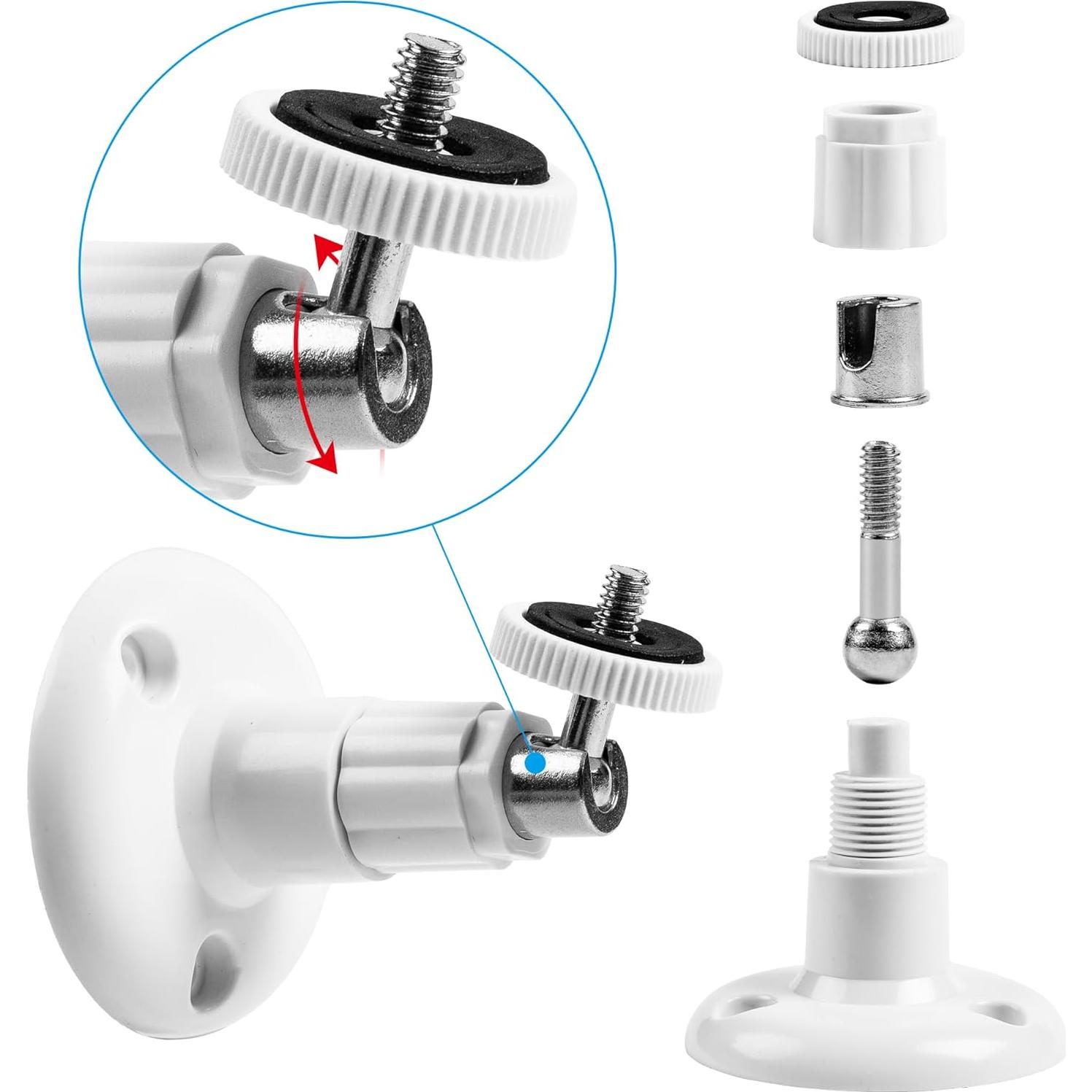 Soporte de Pared de Seguridad NVRTTRR para Cámaras Arlo - 4 Paquetes