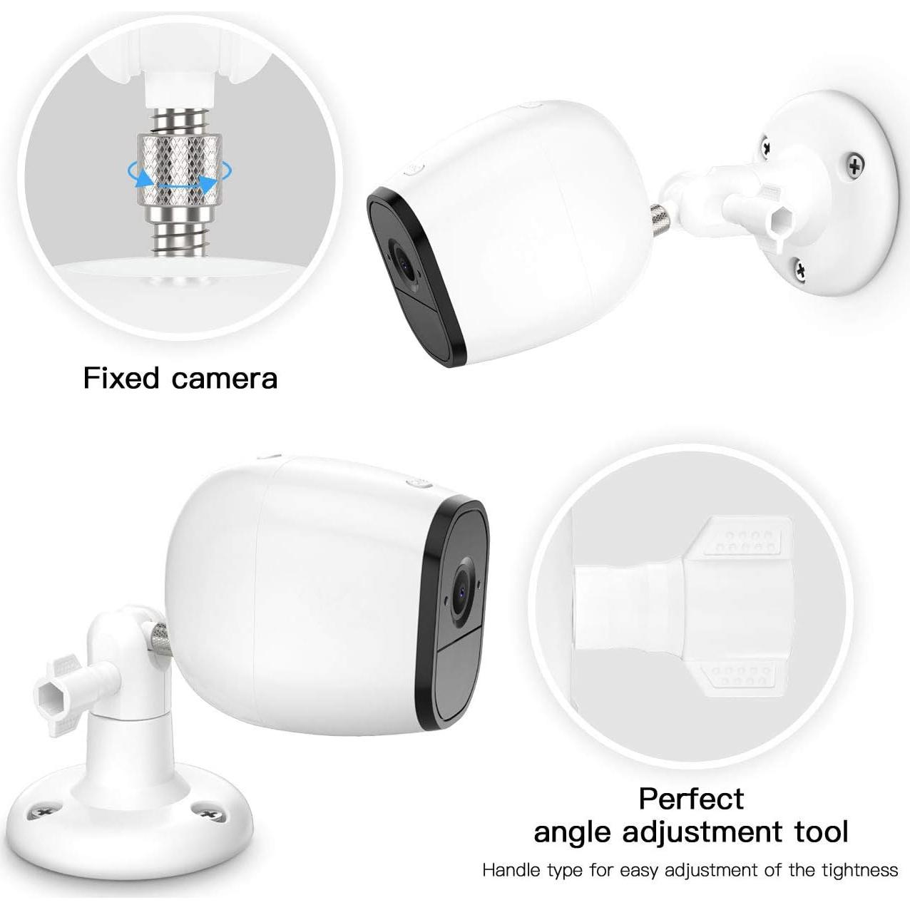 Soporte de Pared Ajustable HOLACA para Cámaras Arlo - Blanco