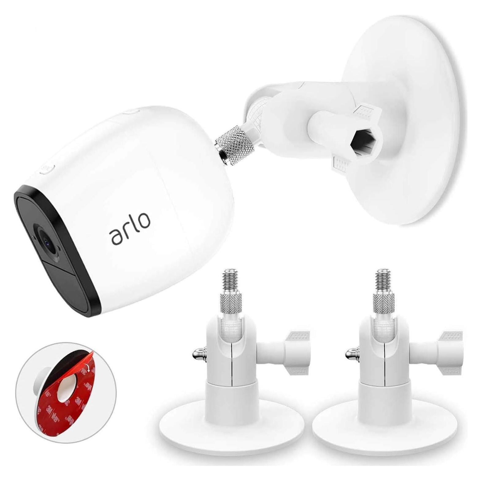 Soporte Adhesivo para Cámara HOLACA - 2 Pack, Sin Tornillos