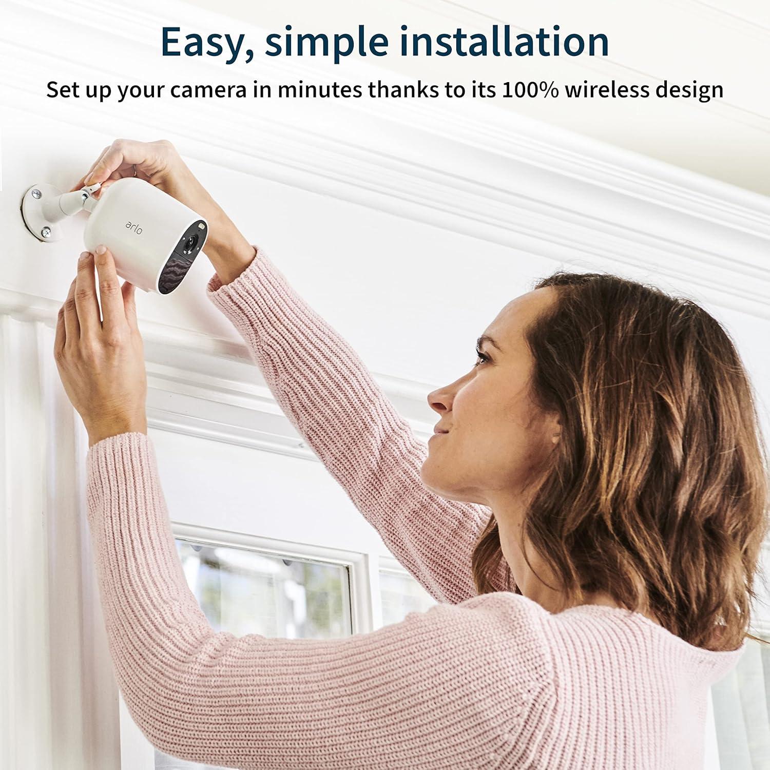 Cámara de Seguridad Arlo Essential VMC2230 - Inalámbrica 1080p