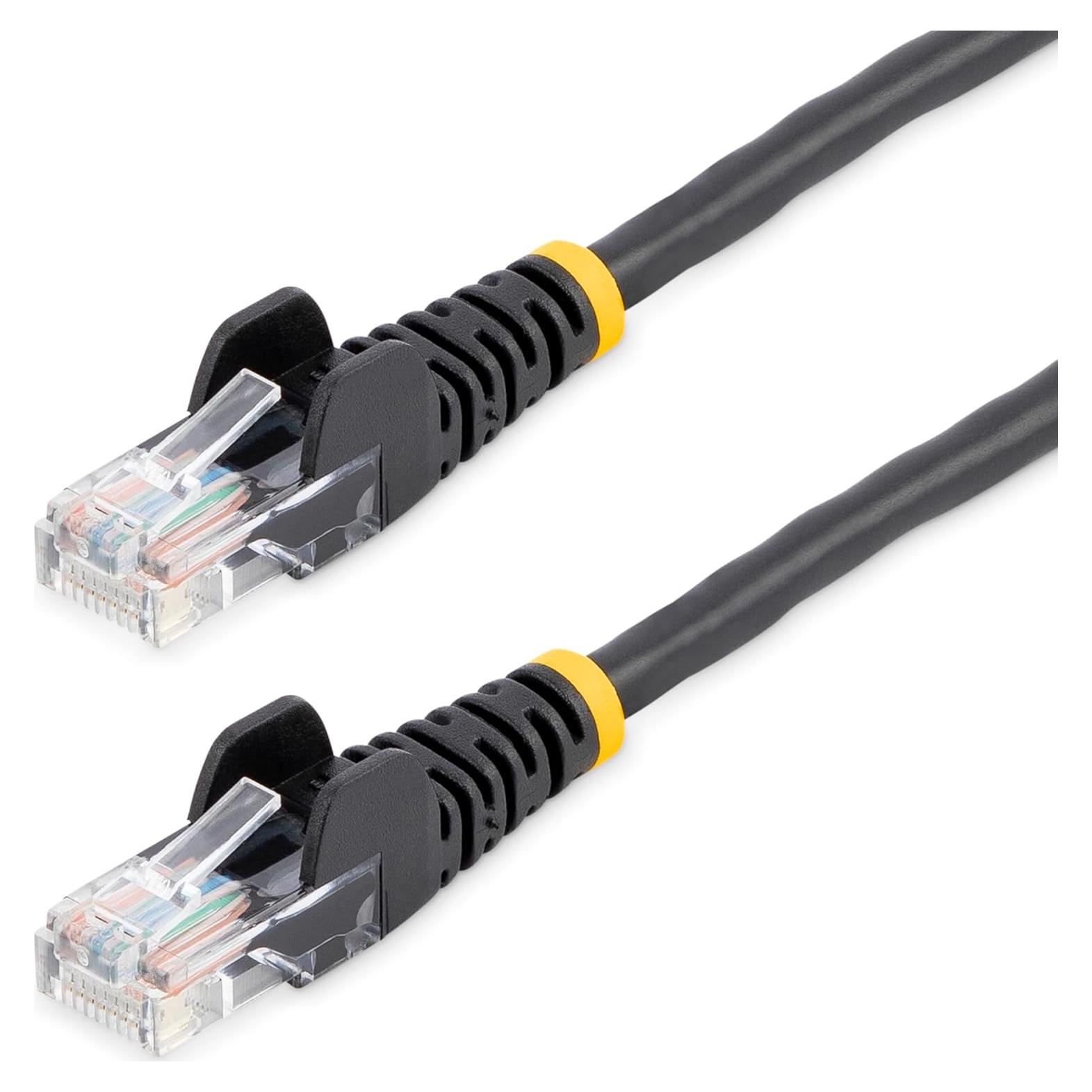 Cable Ethernet Cat5e 30.5m StarTech Negro RJ45 Macho
