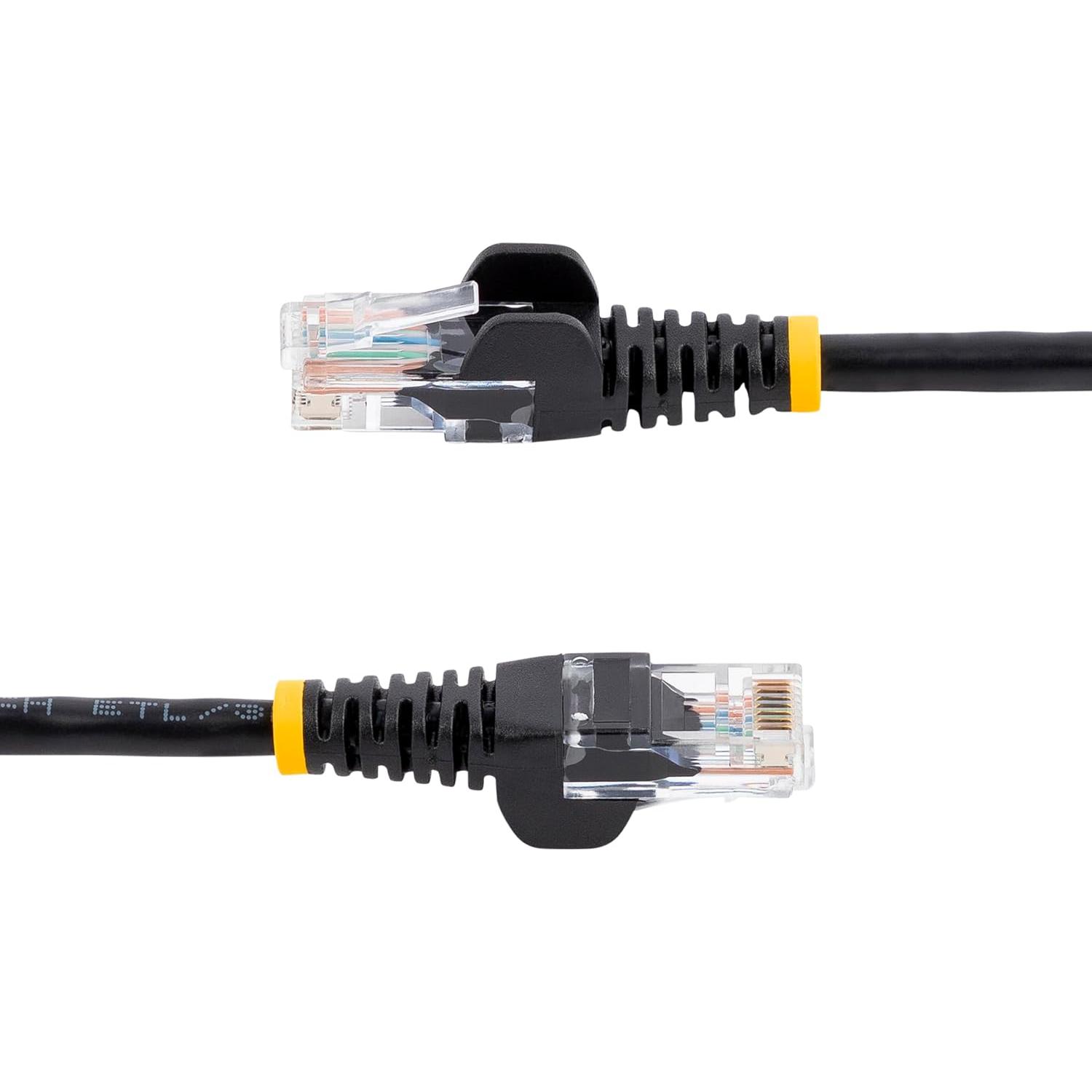 Cable Ethernet Cat5e 30.5m StarTech Negro RJ45 Macho