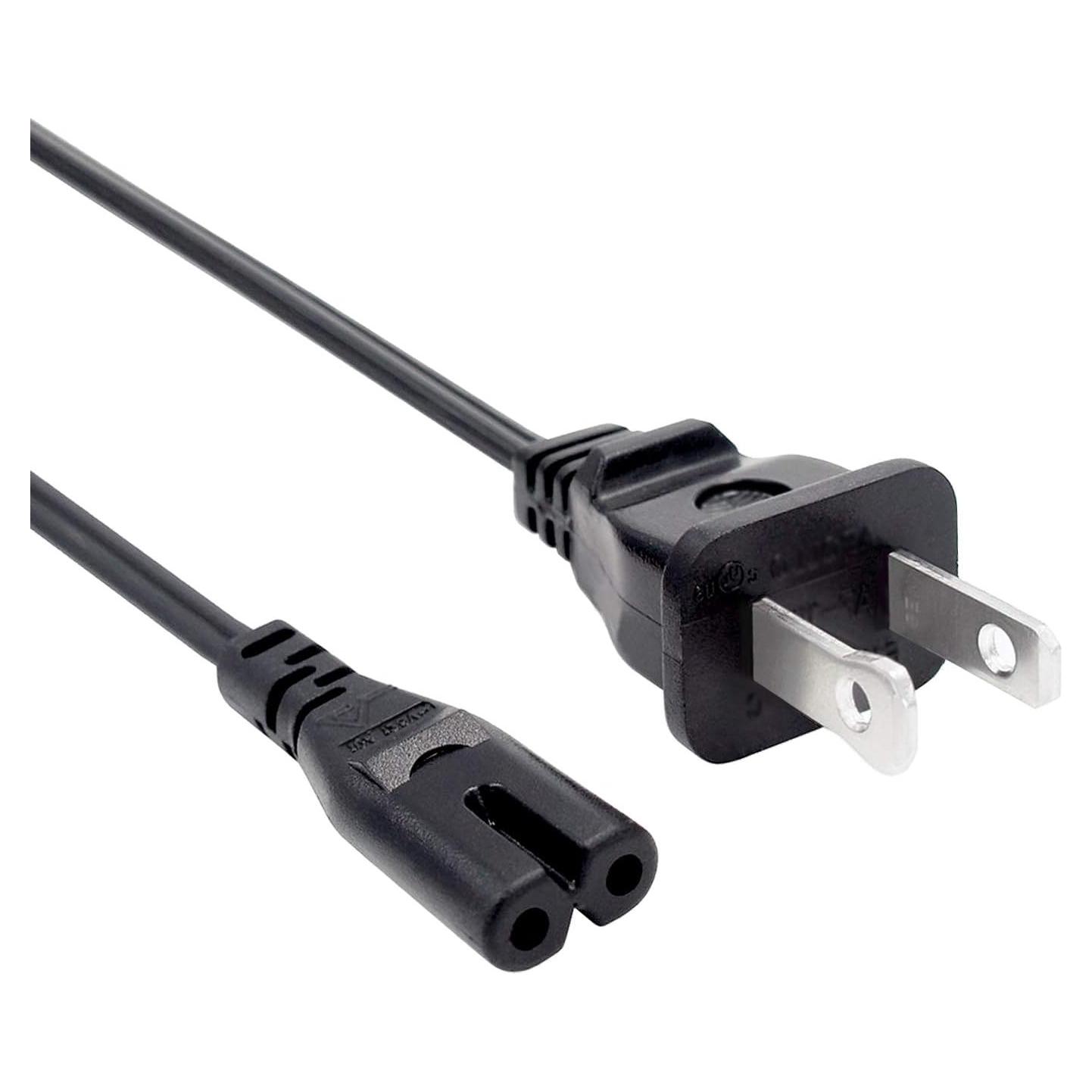 Cable de Alimentación 2 Clavijas 2.44m Saireed para Sonos