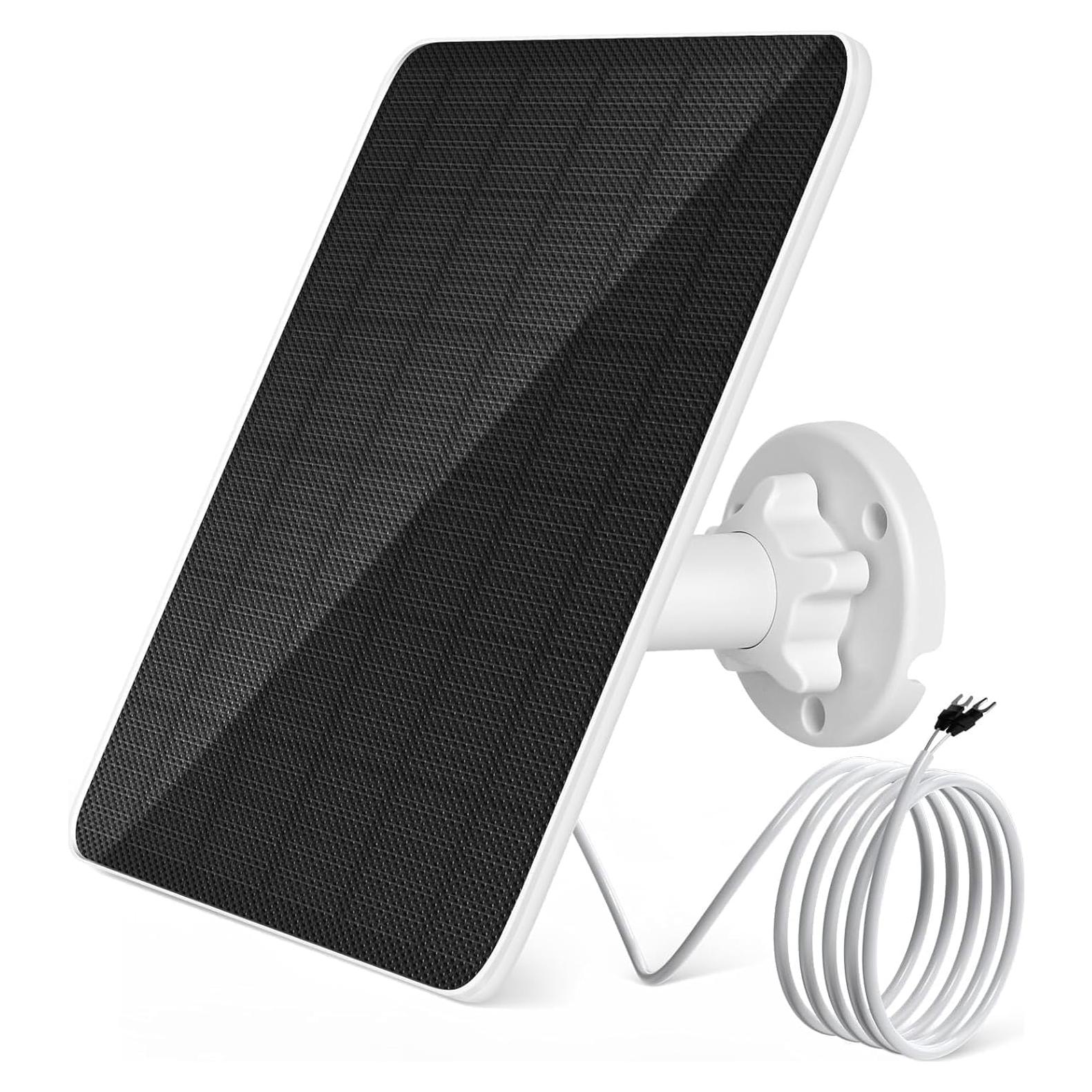 Panel Solar DEHKATA 6W para Ring Video Doorbell 2, 3, 4