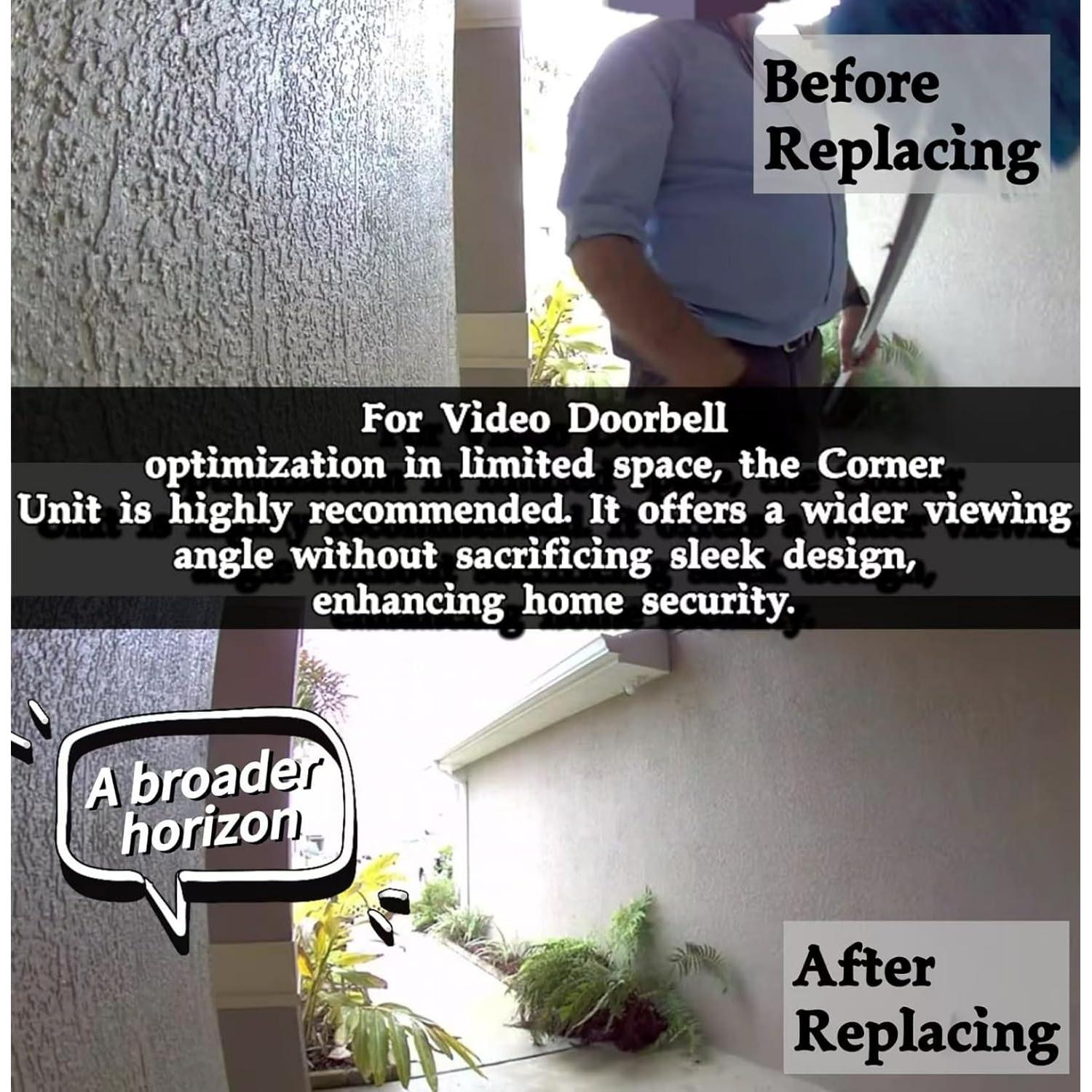 Soporte en Cuña para Timbre de Video Guangj - Ajustable 5°