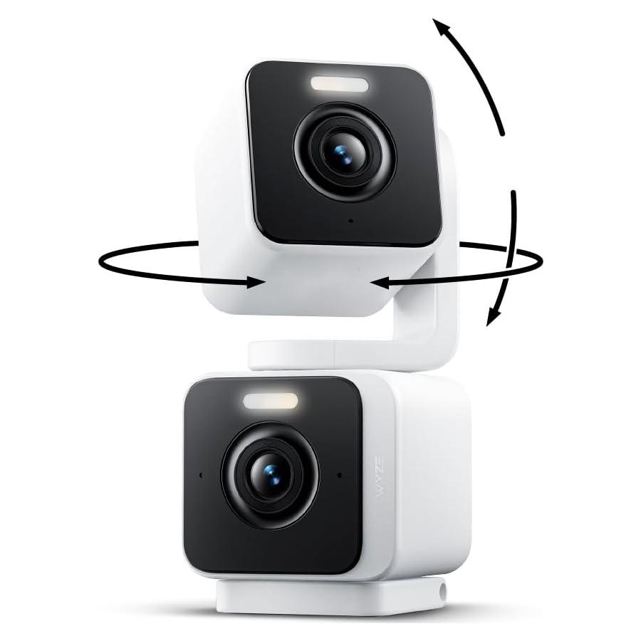 Cámara de Seguridad Wyze Duo Cam Pan 2K IP65 Interior/Exterior