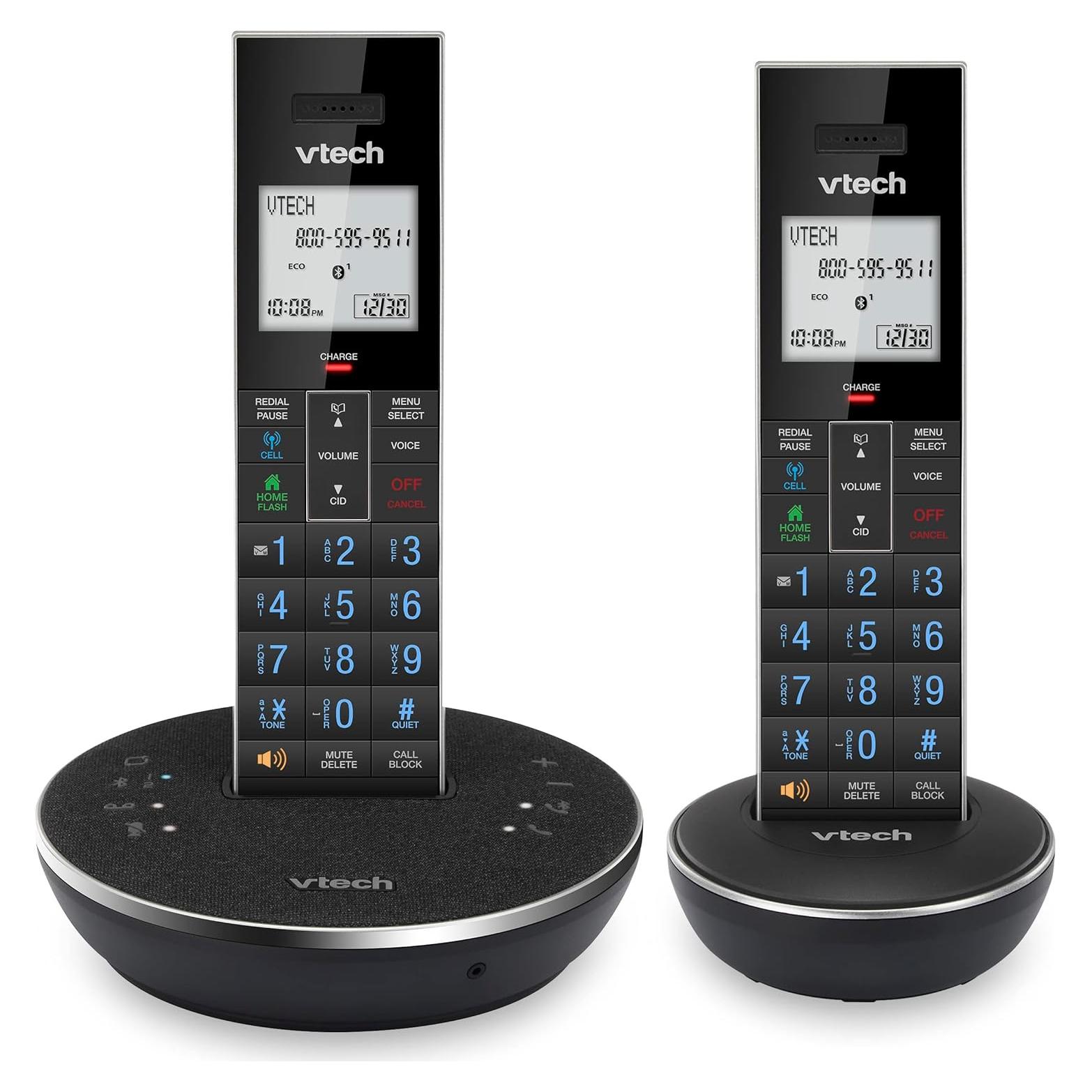 Teléfono Inalámbrico VTech LS6381-2 con Altavoz Bluetooth