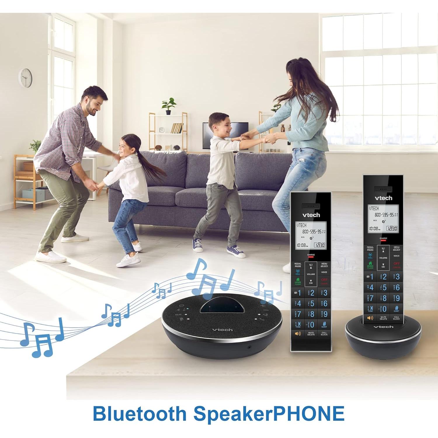 Teléfono Inalámbrico VTech LS6381-2 con Altavoz Bluetooth