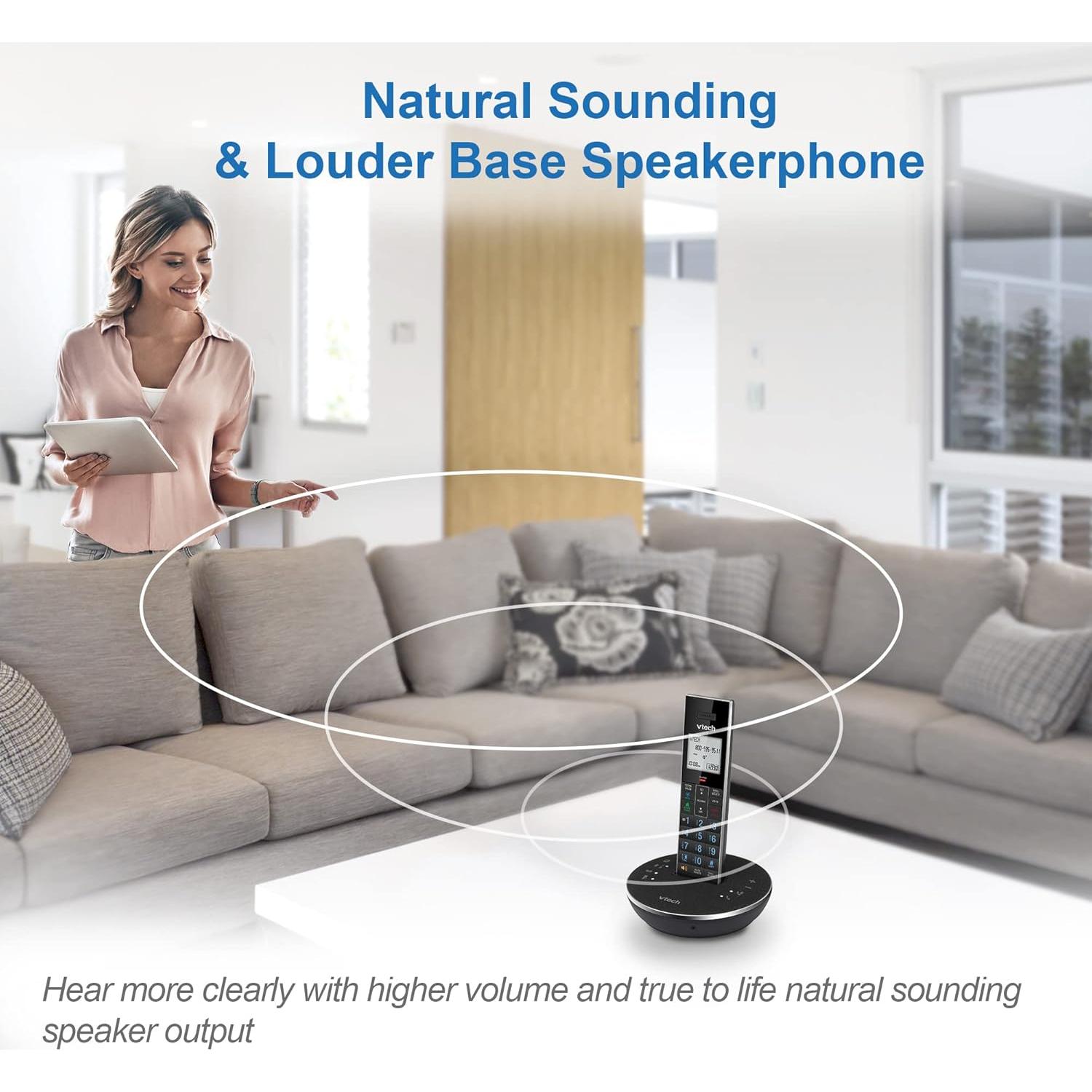 Teléfono Inalámbrico VTech LS6381-2 con Altavoz Bluetooth