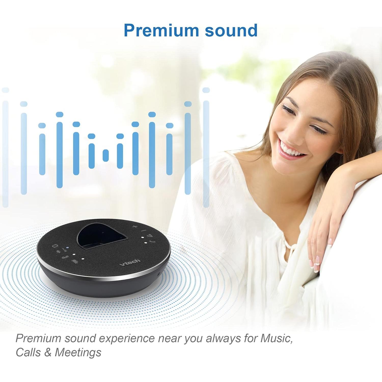 Teléfono Inalámbrico VTech LS6381-2 con Altavoz Bluetooth