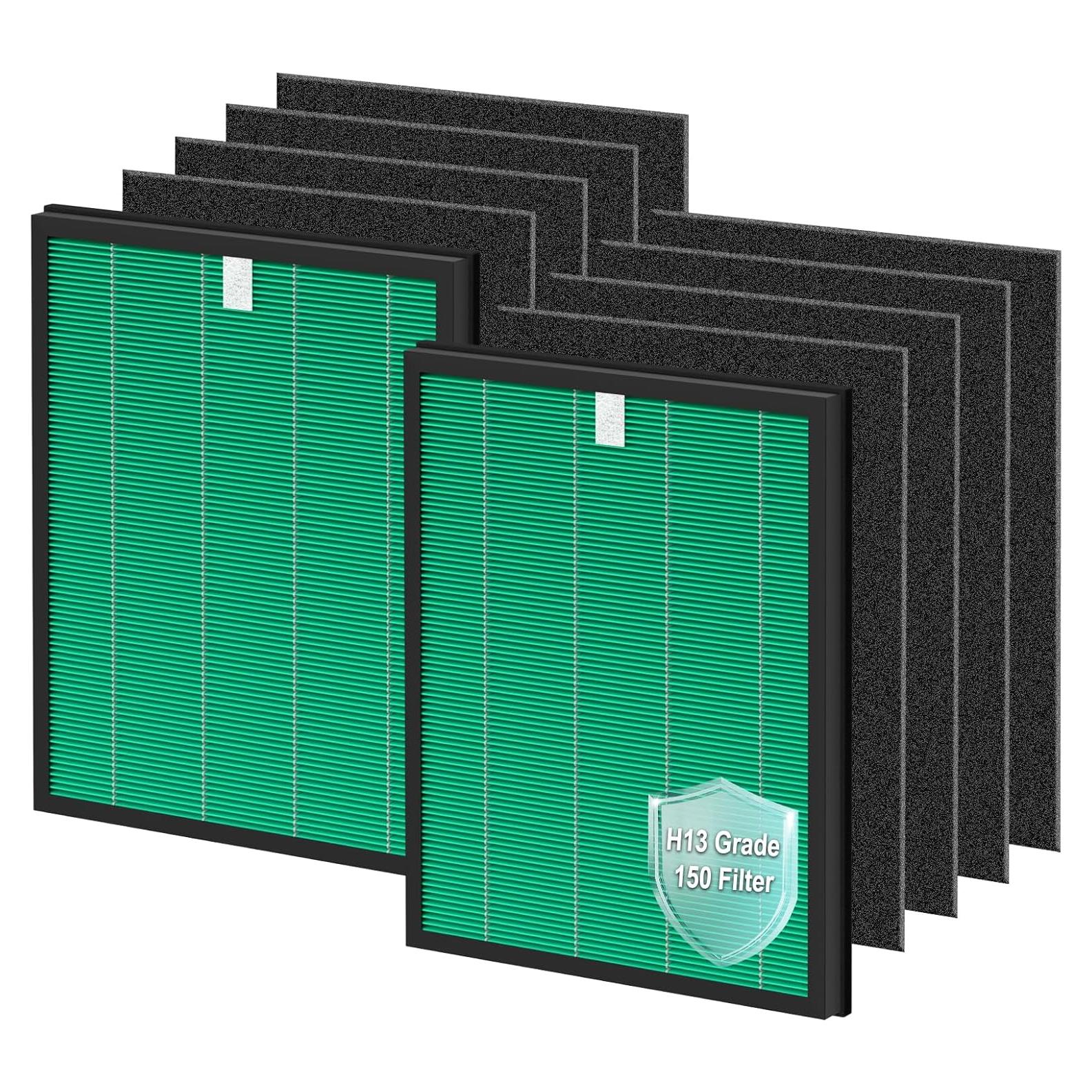 Filtros de Reemplazo Coway Airmega 150 HEPA y Carbón Activo