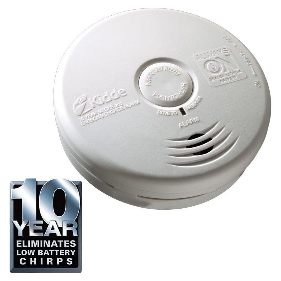 Alarma de Humo y Monóxido Kidde P3010K-CO con Batería de 10 Años