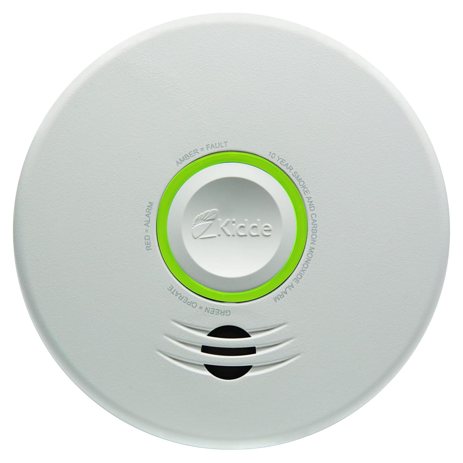 Detector de Humo Kidde p4010ACSCO-W Inalámbrico con Alarma de Voz