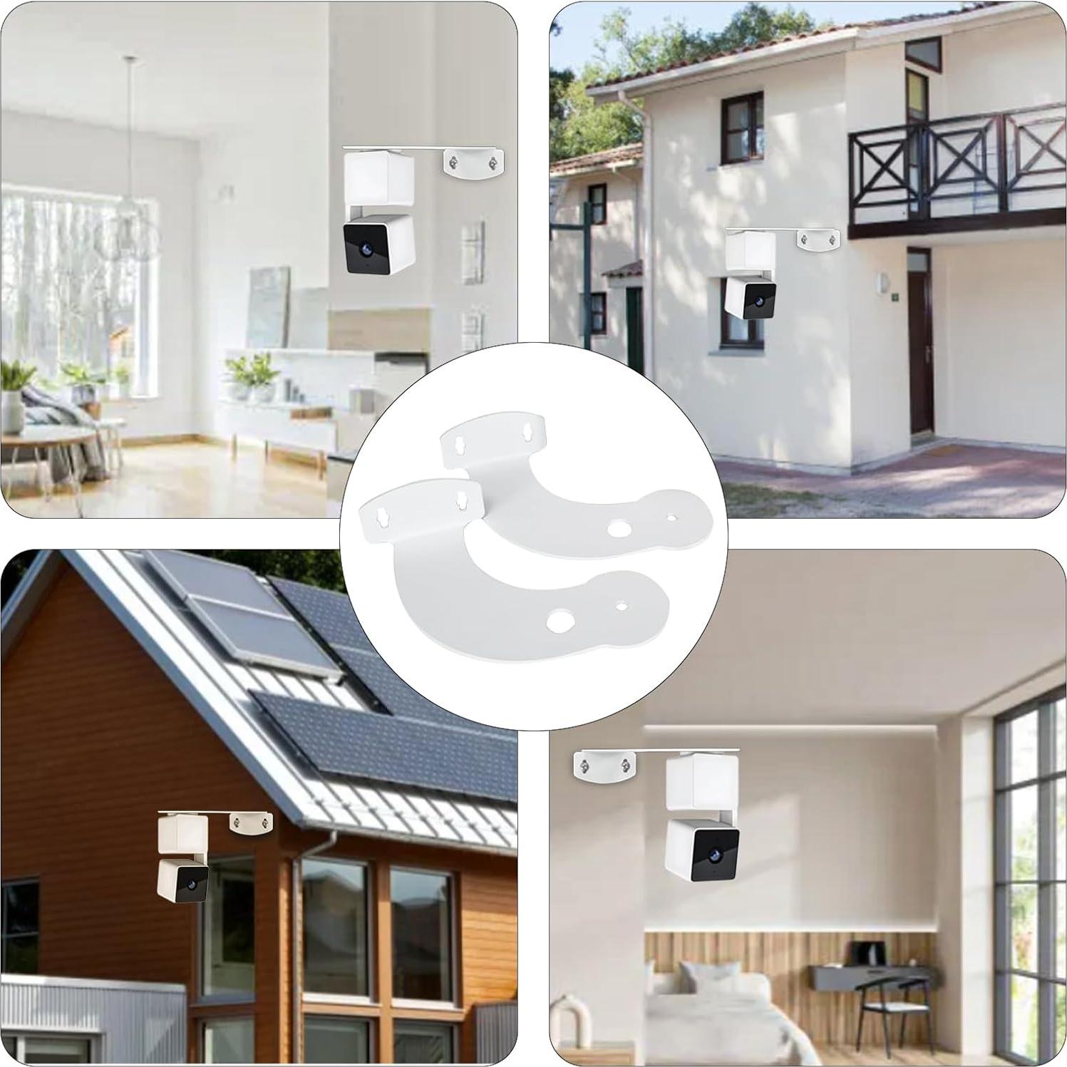 Soporte de Pared de Esquina Metal Voyaux para Wyze Cam - Paquete de 2