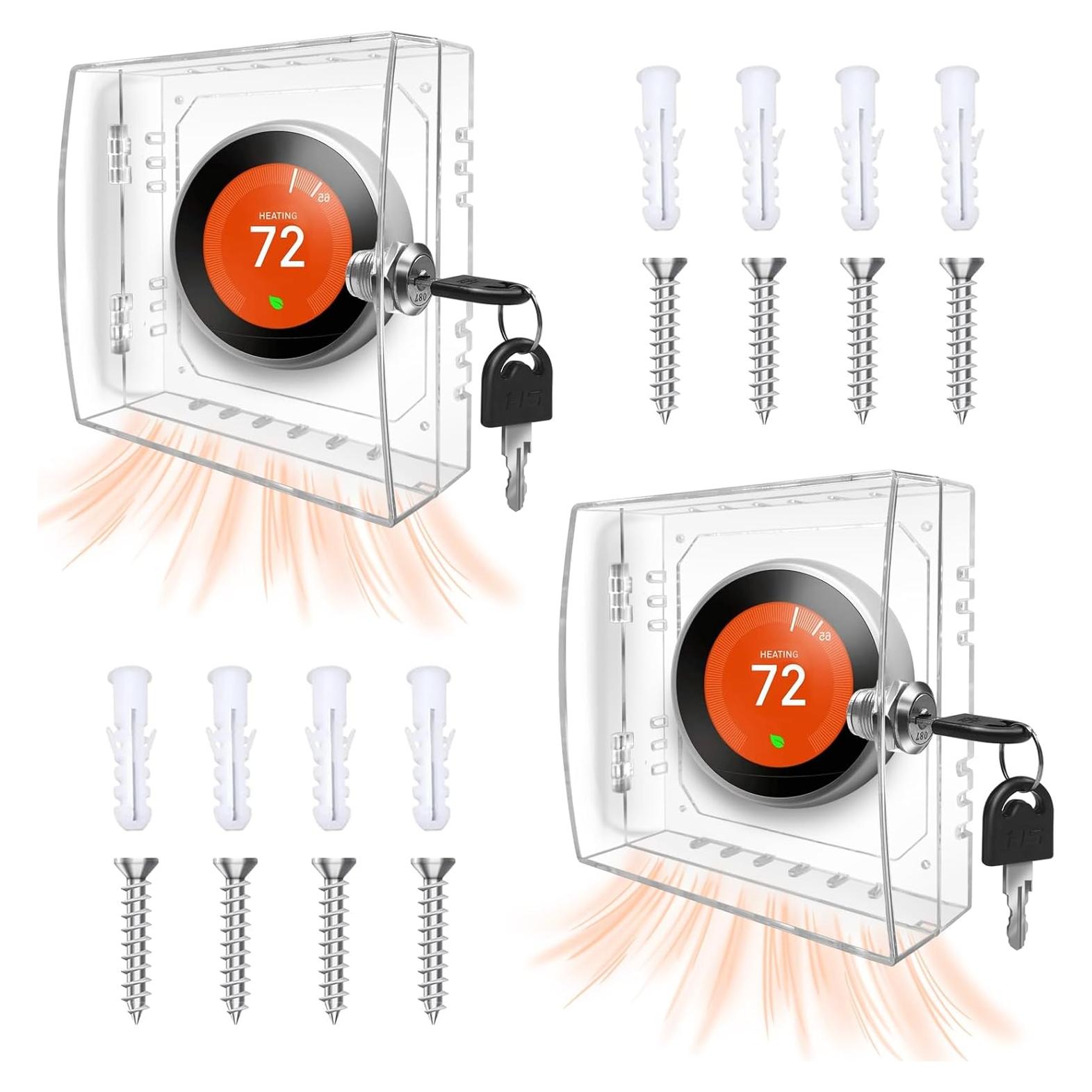 Caja de bloqueo de termostato PILISPARK 2 piezas con llave