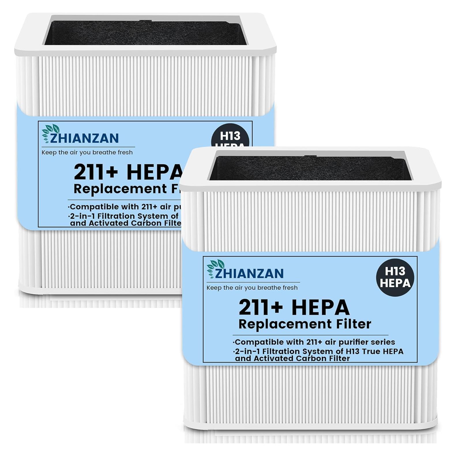 Filtro HEPA ZHIANZAN 211+ para Purificador Blue Pure 211+