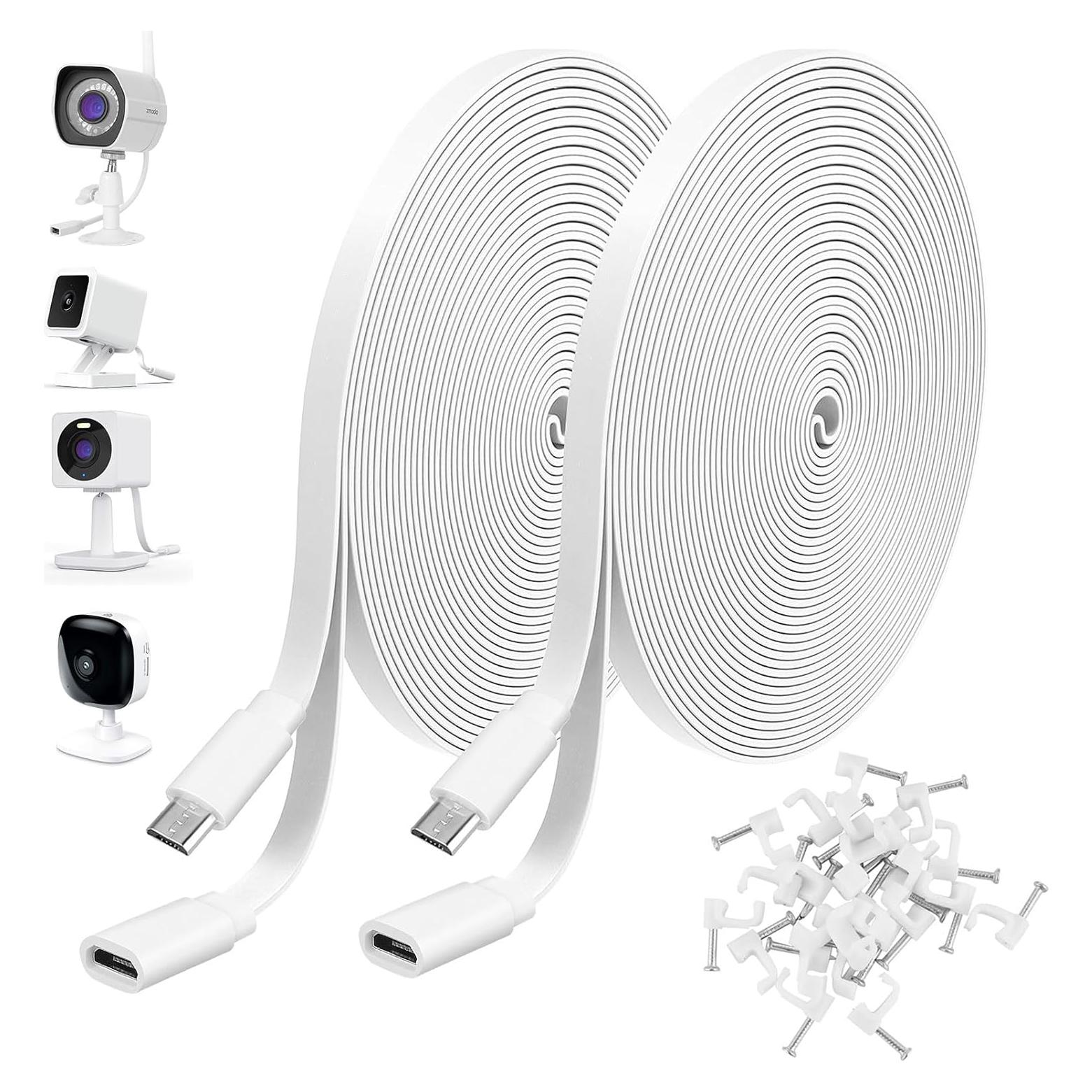 Cable de Extensión Micro USB Uogw 10ft (3m) para Cámaras