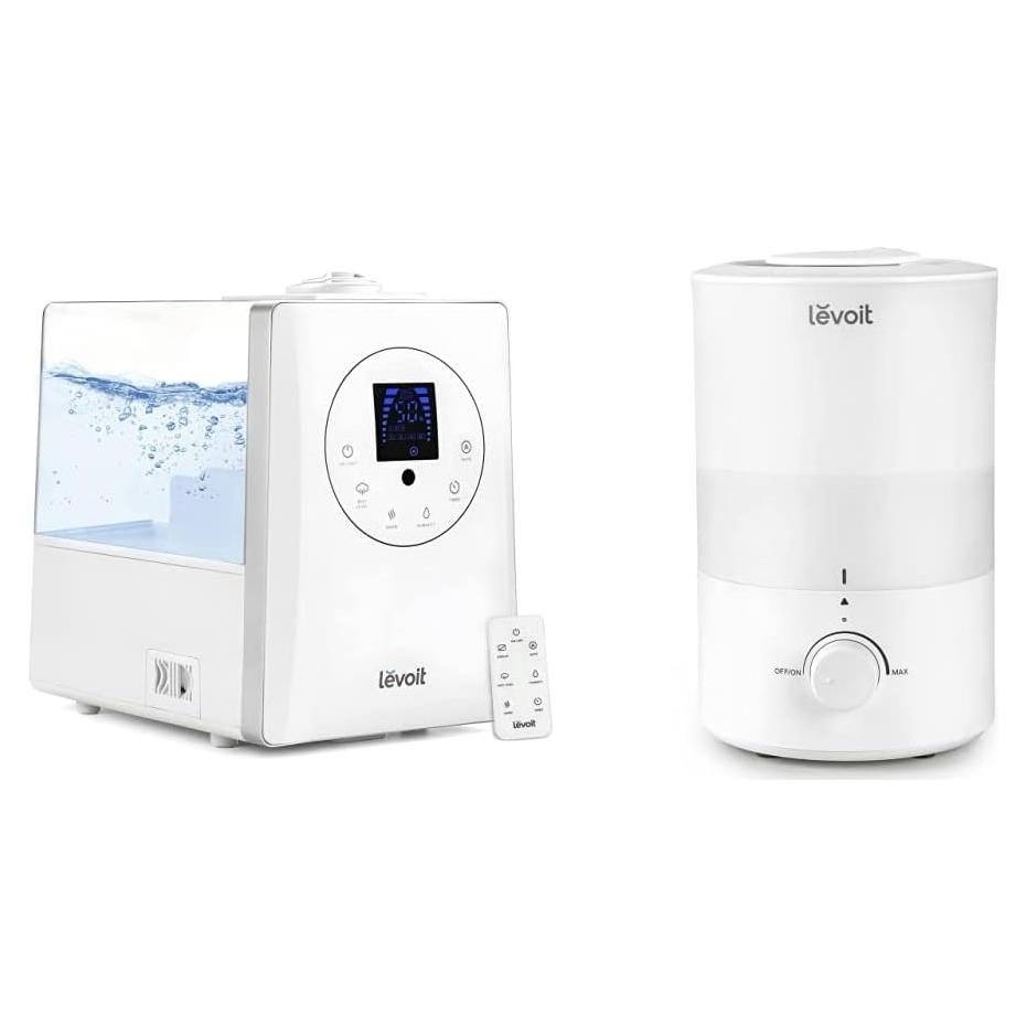 Humidificador ultrasónico LEVOIT 6L y 3L con difusor de aceites