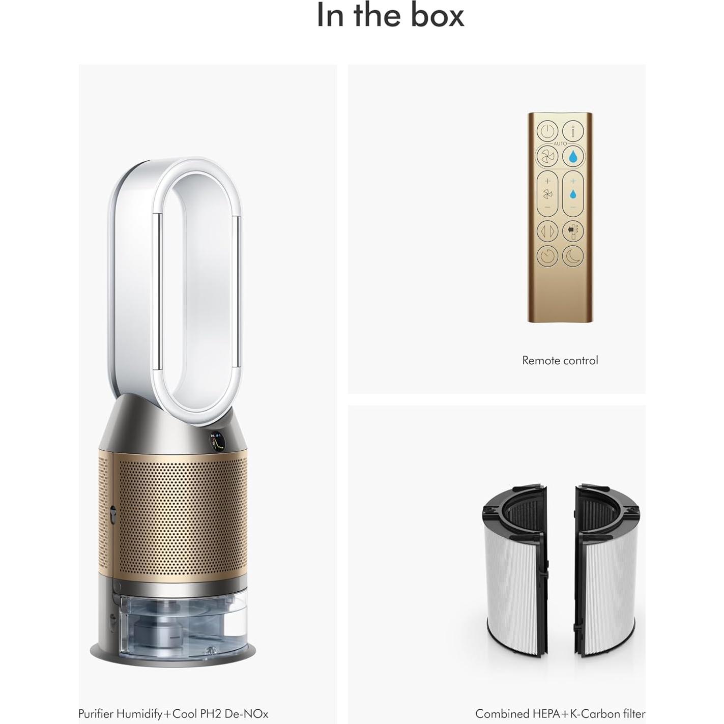 Purificador Humidificador Enfriador PH2 De-NOx Dyson 8.1kg