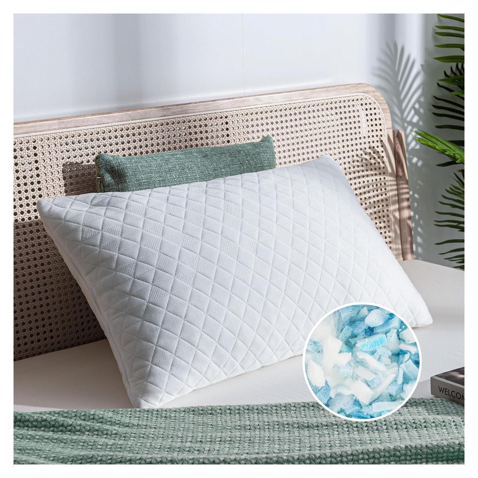 Almohada Ajustable EGOHOME Queen Espuma Viscoelástica Desmenuzada