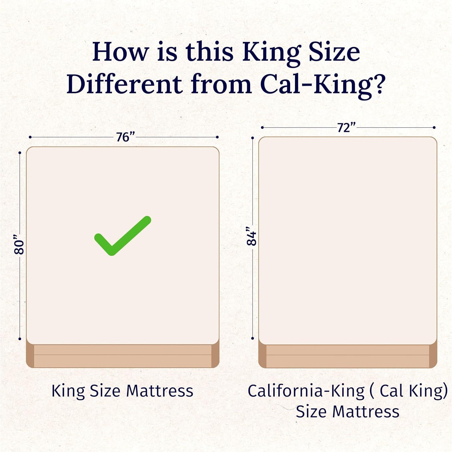 Conjunto de Sábanas King California Design Den 600 Hilos Algodón Saten