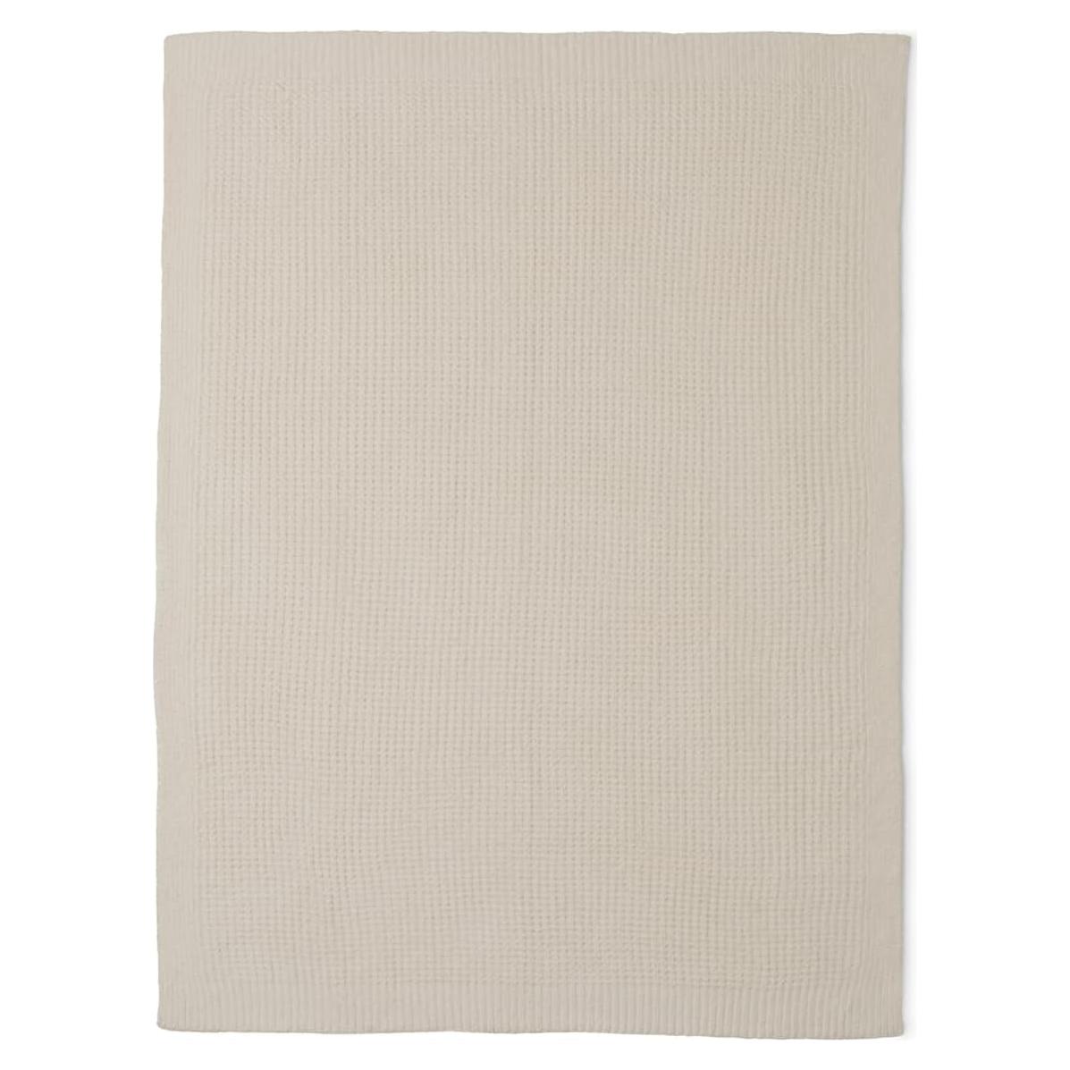 Manta Waffle CozyChic Barefoot Dreams 137x183cm Crema