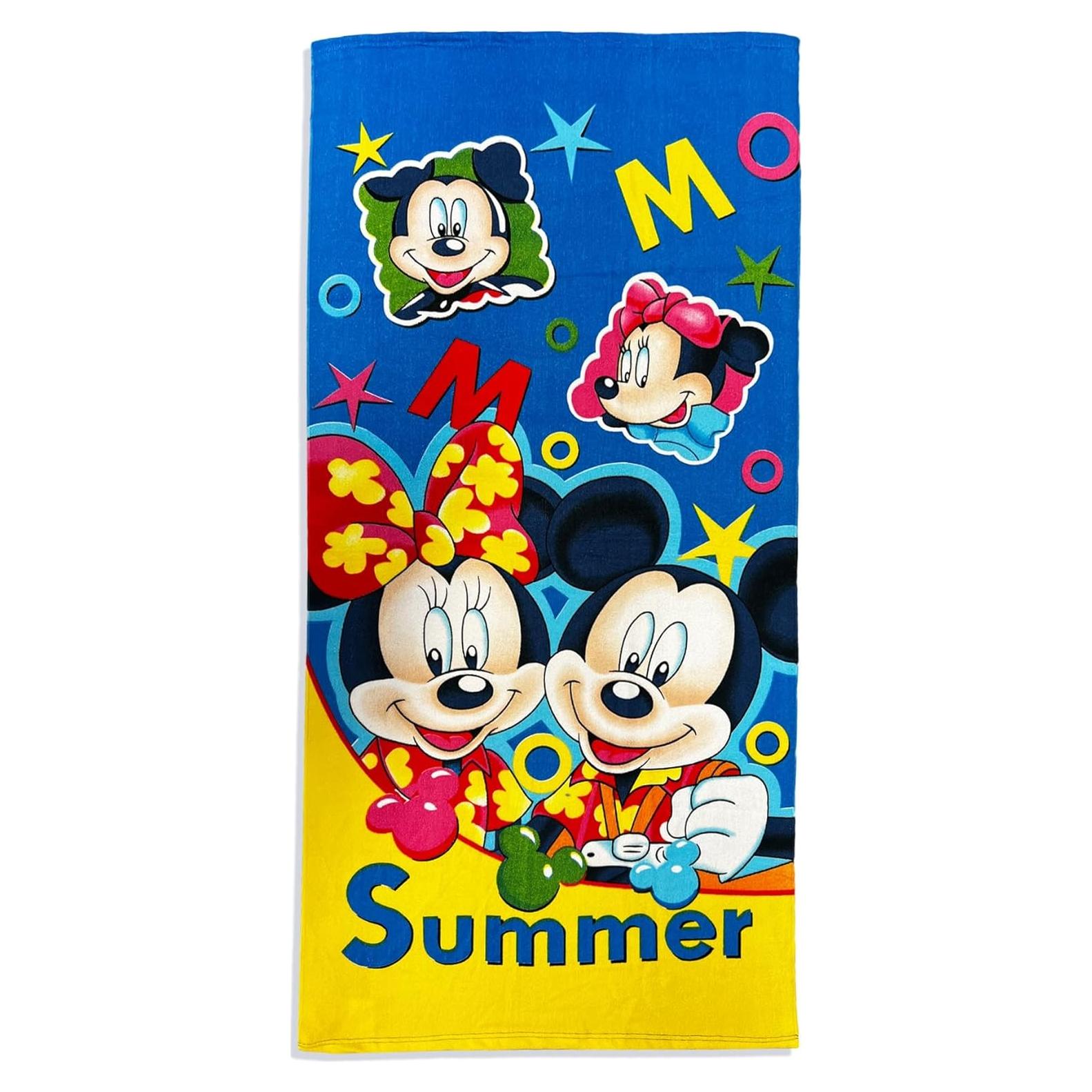 Toalla con Capucha Mickey Mouse Disney 142x66 cm Algodón