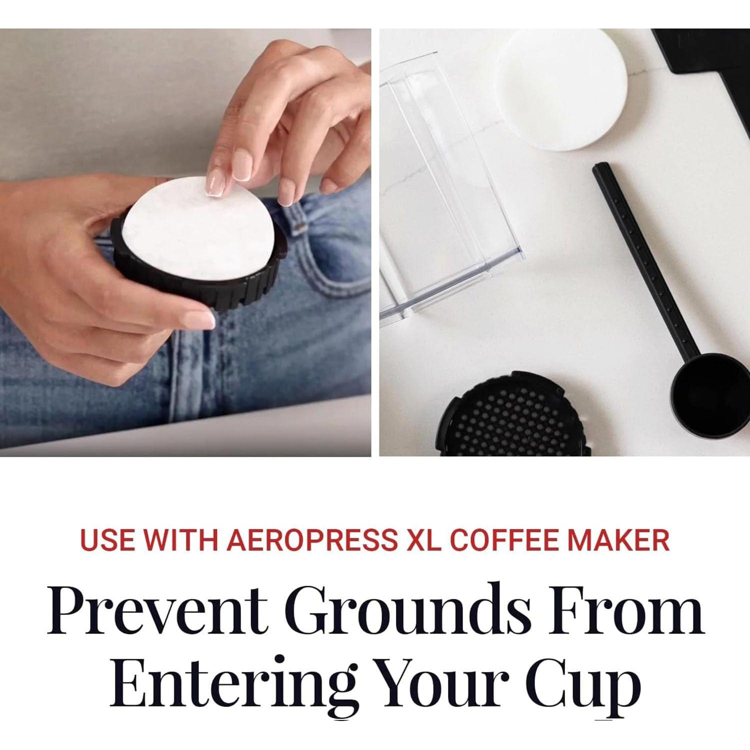 Filtros de Reemplazo AeroPress XL - 200 Micro-filtros de Papel