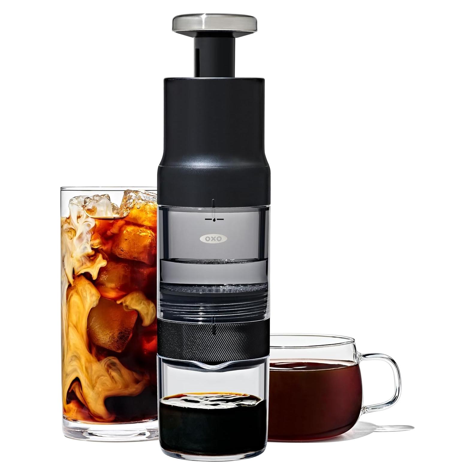Cafetera Manual OXO Rapid Brewer - Portátil para Café Frío y Caliente