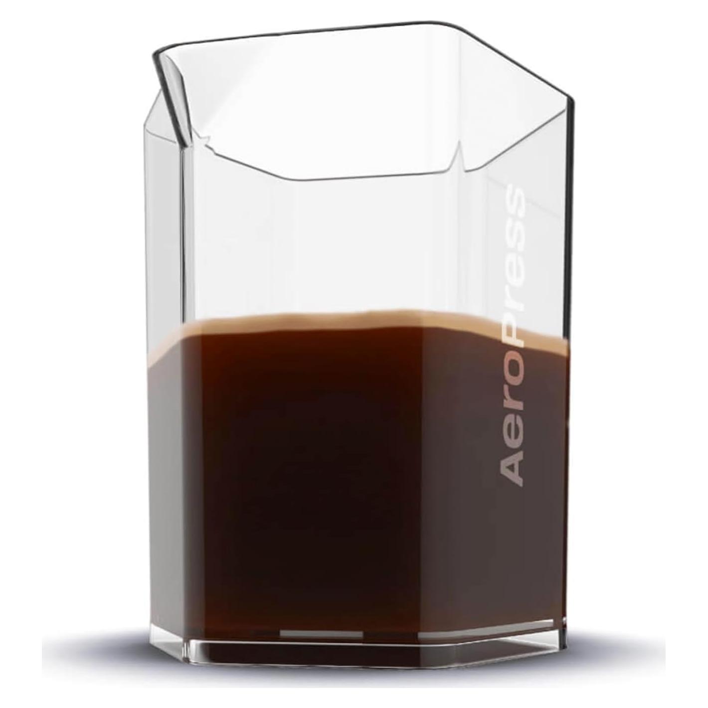 Jarra AeroPress 600 ml, resistente a roturas, ideal para viajes