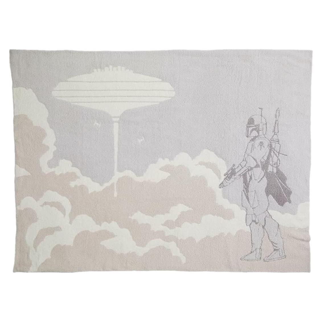 Manta de Lanzar Barefoot Dreams Star Wars Boba Fett 114x152 cm