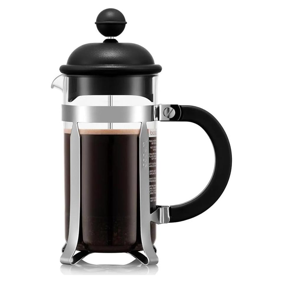 Cafetera de Émbolo Bodum Caffettiera 0.35L Acero y Plástico