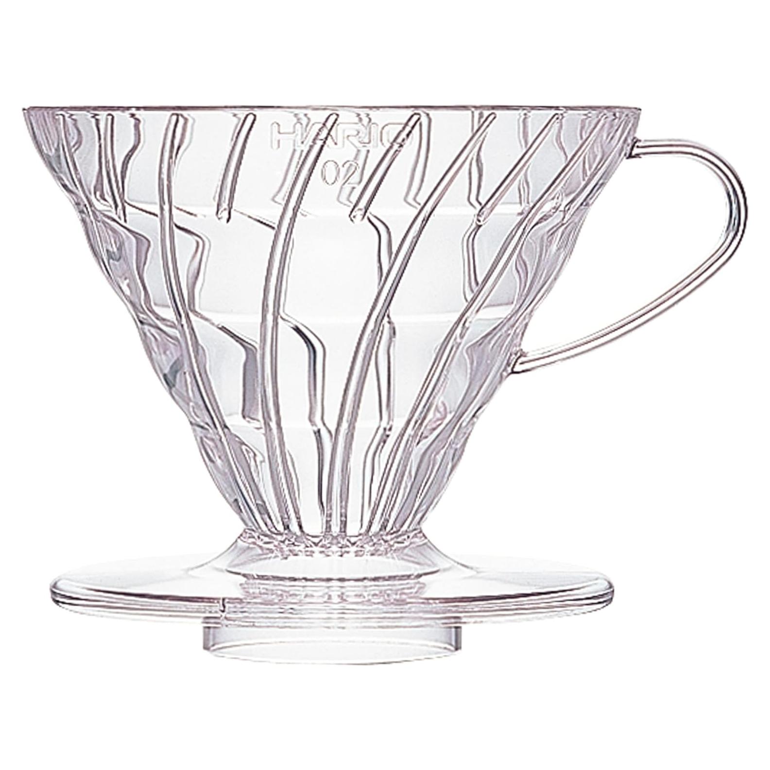 Goteador de Café Hario V60 Plástico Tamaño 02 Transparente