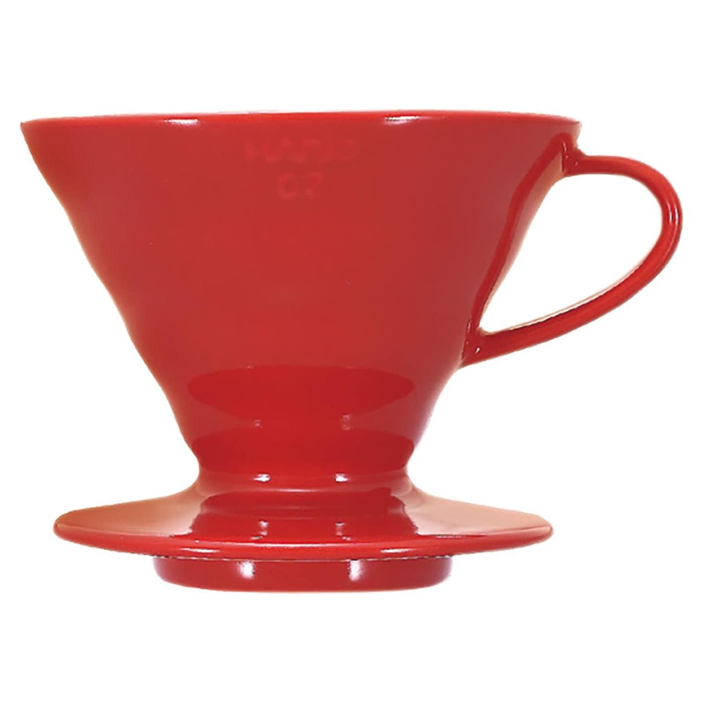 Goteador de Café Cerámico Hario VDCR-02R Rojo 1-4 Tazas