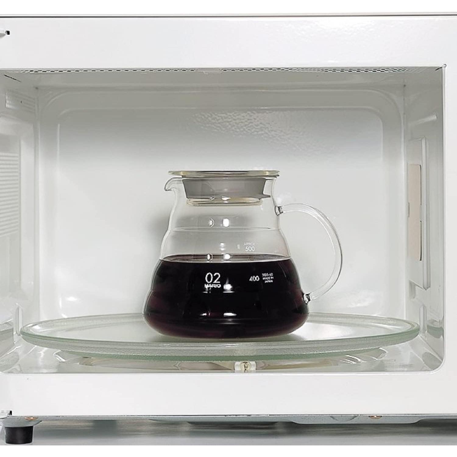 Servidor de Café de Cristal Hario 600ml Resistente al Calor