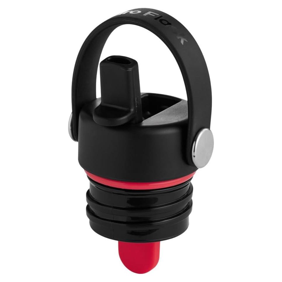 Tapa de Popote Flexible Hydro Flask - 18 Oz, Aislada, Negra
