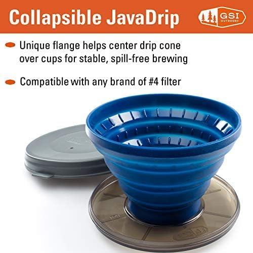 Cafetera de Goteo Portátil GSI Outdoors Java Drip Azul
