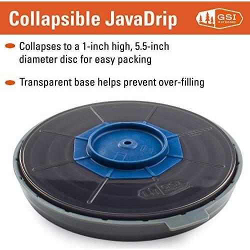 Cafetera de Goteo Portátil GSI Outdoors Java Drip Azul