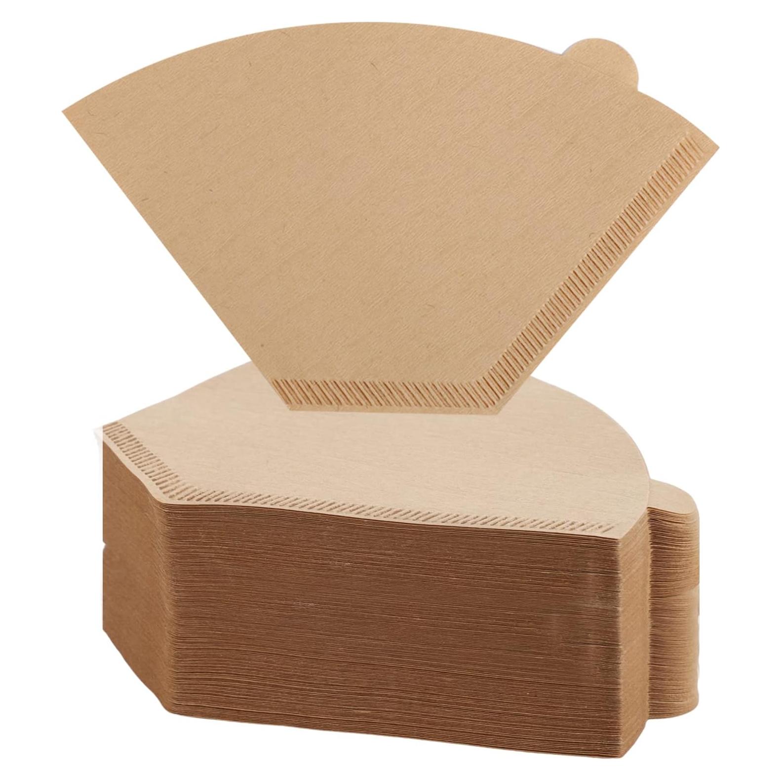 200 Filtros de Café Prudiut No. 2 Desechables Sin Blanquear