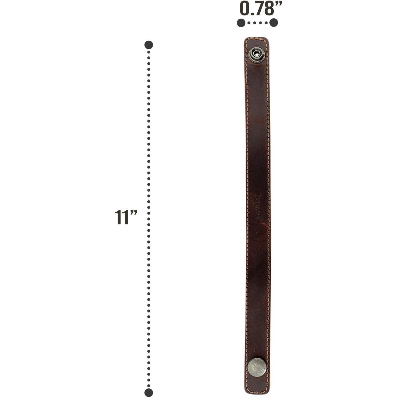 Correa de Verter Hide & Drink para Chemex 6 Tazas Cuero Marrón