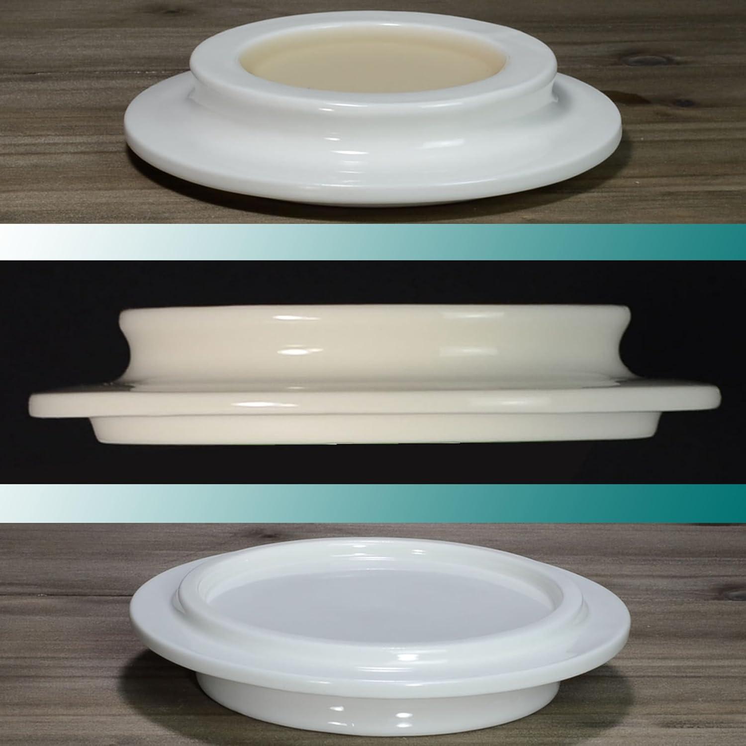 Bandeja de Goteo 3 en 1 Somark para Dripper V60 Blanco