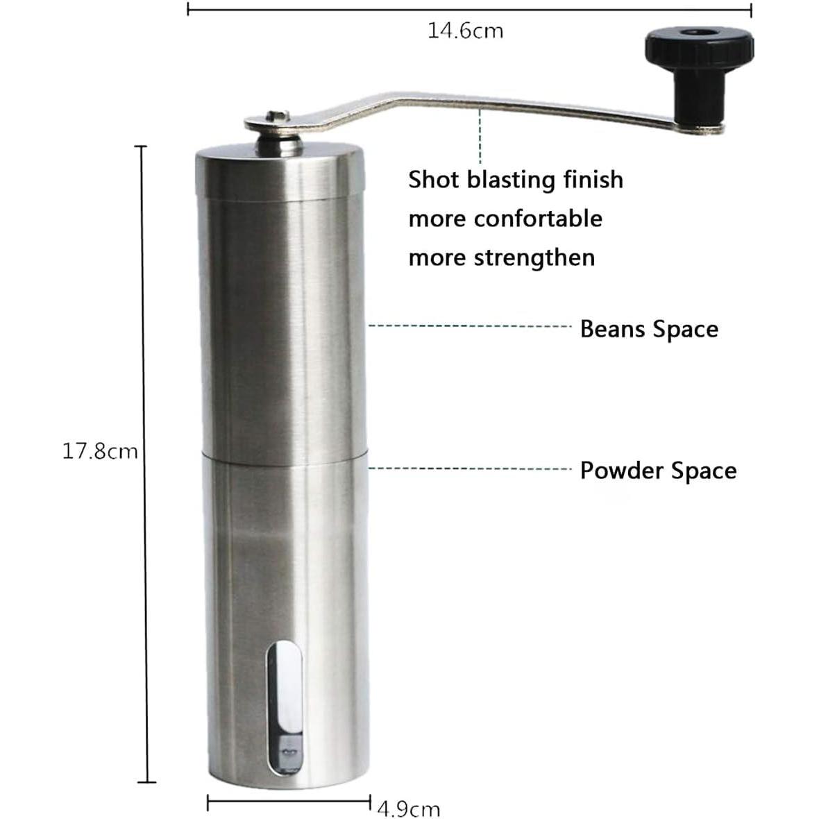 Molino de café manual Cerpourt con muelas de cerámica 272g