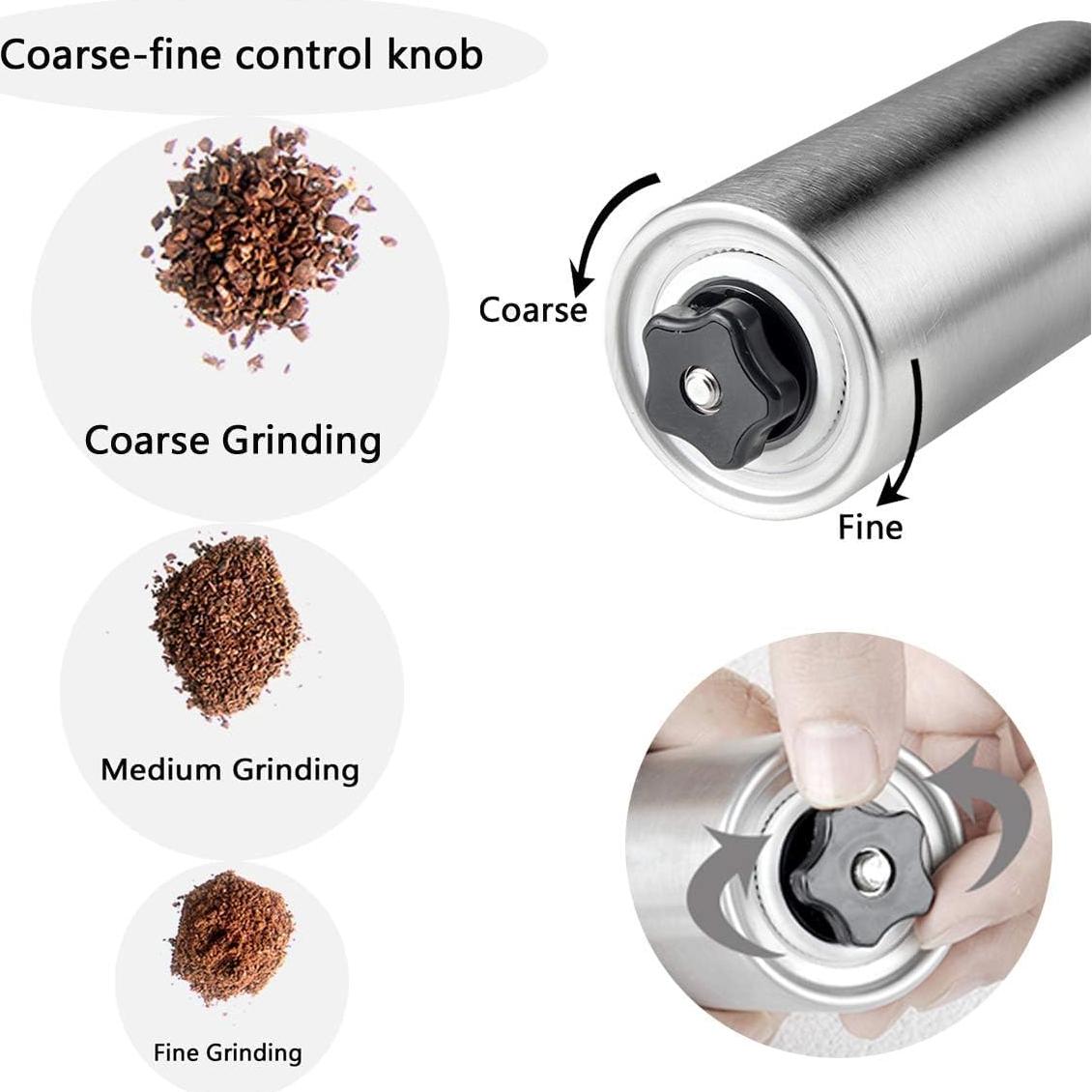 Molino de café manual Cerpourt con muelas de cerámica 272g