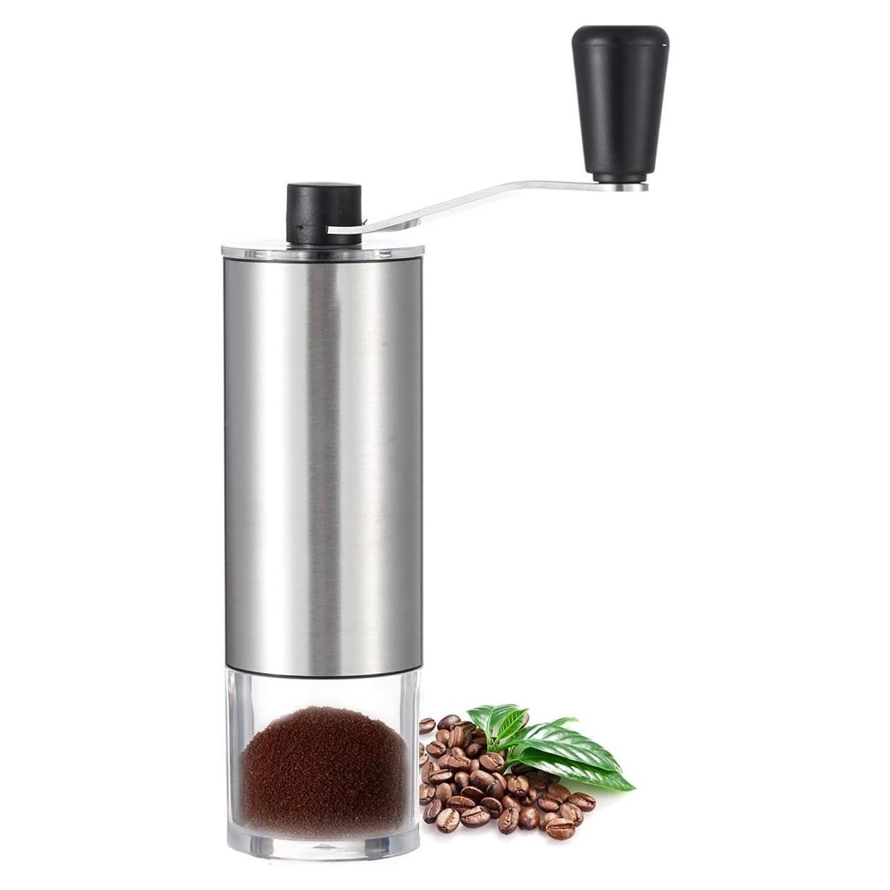 Molinillo de Café Manual LHS con Muela Cerámica Ajustable 280g