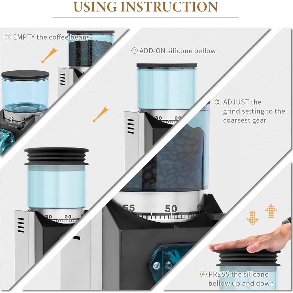 Bomba de Saco de Dosis Única CAFEMASY para Molinillo de Café