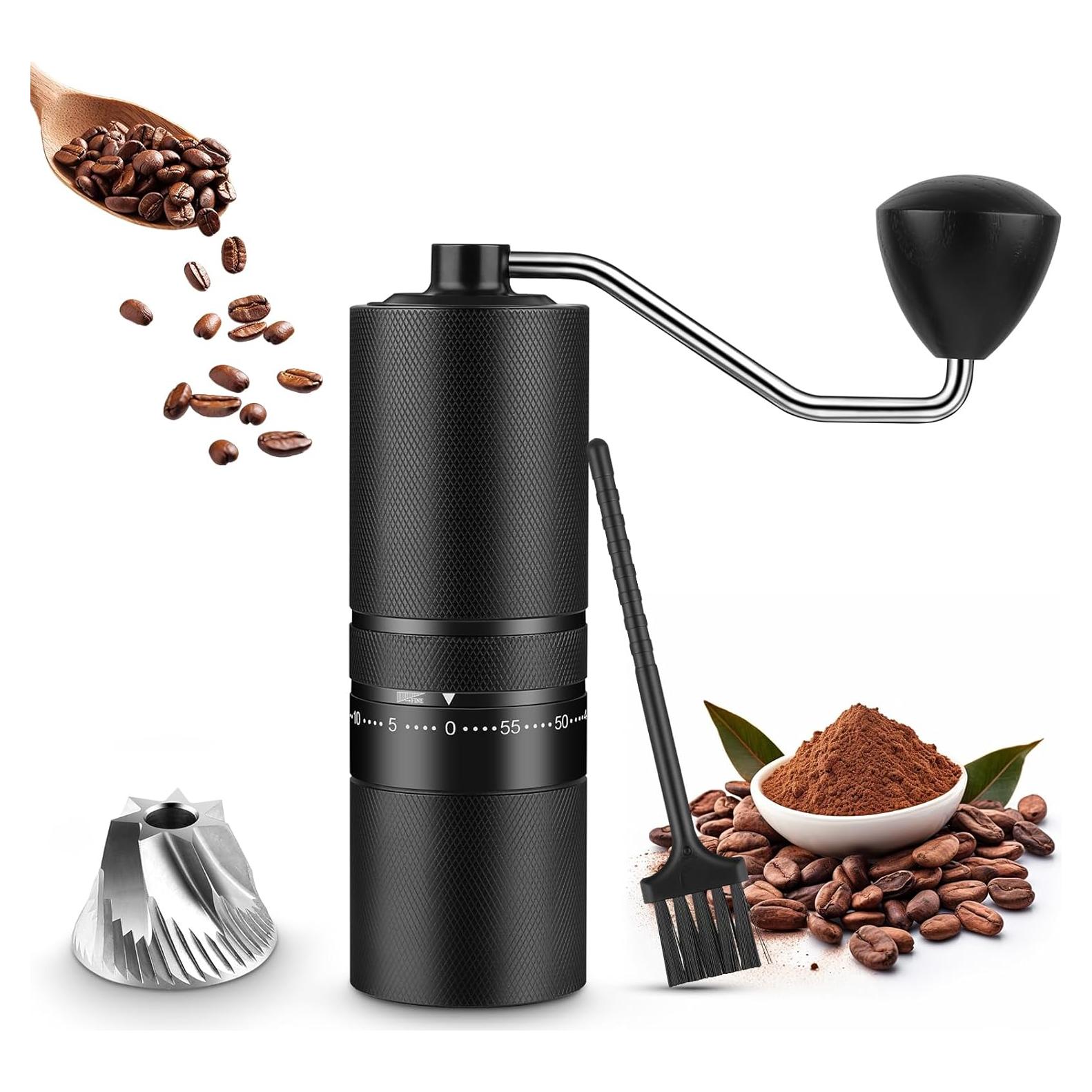 Molino de Café Manual KASHEVI - 60 Niveles de Molienda