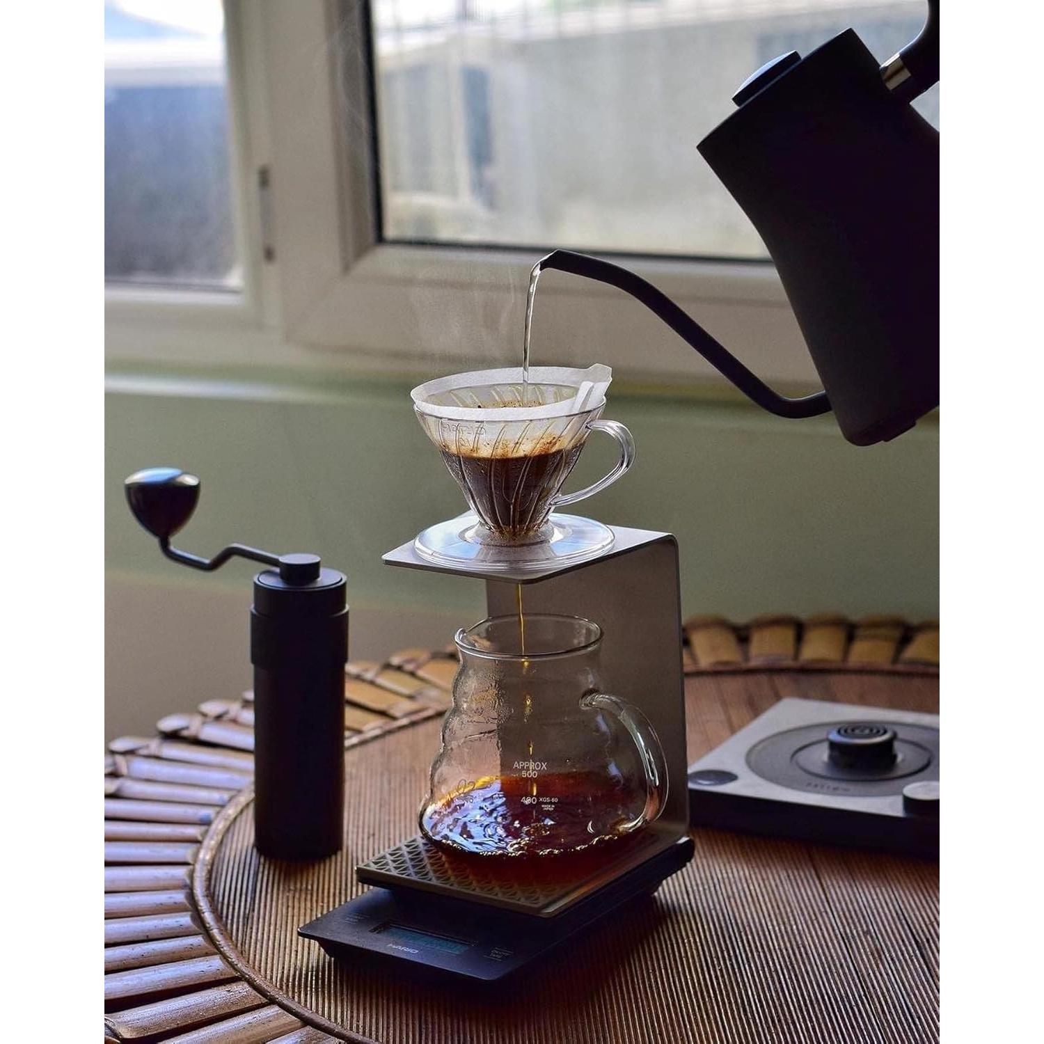 Molino de Café Manual Normcore V2 38mm Burr Titanio Ajustable